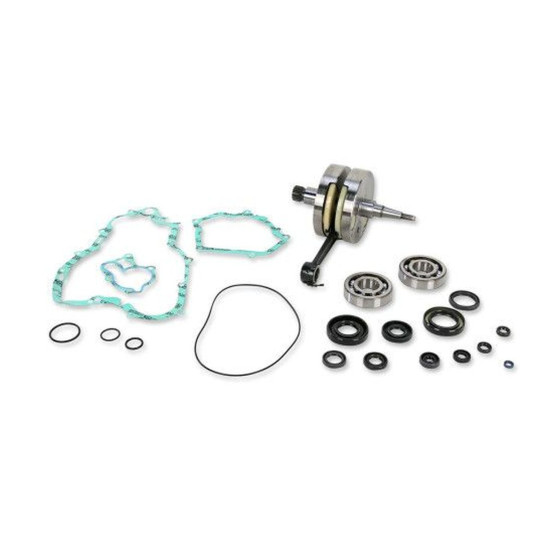 WISECO crankshaft YAMAHA YZ 250 '01-'02 (with shaft bearings and oil seals, and engine bottom gaskets) (HR4038)
