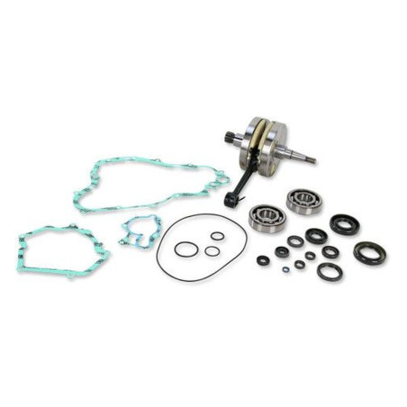 WISECO alkūninis velenas YAMAHA YZ 250 '03-'19 (su veleno guoliais ir riebokšliais, bei variklio apačios tarpinėmis) (HR4138)