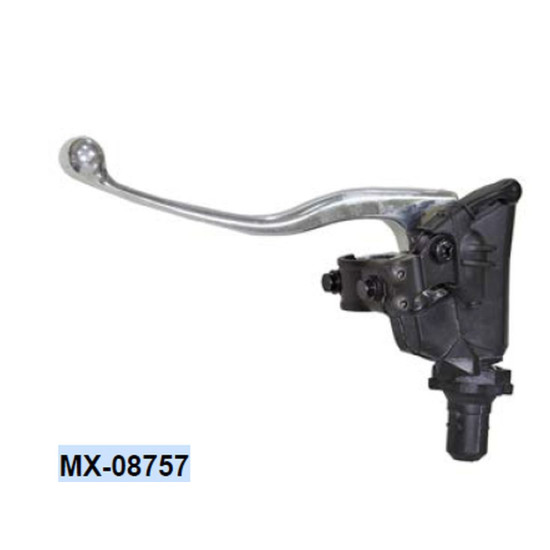 PSYCHIC CLUTCH LEVER WITH HANDLEBAR MOUNT SUZUKI DS / JR 80 (OEM: 5TJ-82911-80 5TJ-83912-80)