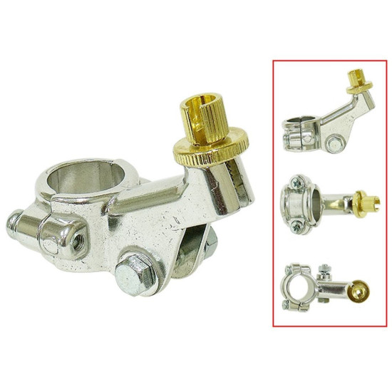 PSYCHIC CLUTCH LEVER HANDLE HONDA CRF 80/100F '05-'12, XR 200/250R '02, SILVER (OEM: 53171-KTO-840)