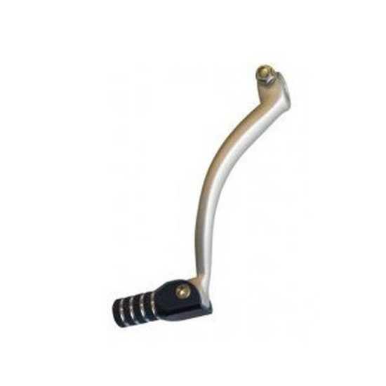JR SALE GEAR SHIFT LEVER KTM SX 65 '09-'24, GAS GAS MC 65 '21-'24, HUSQVARNA TC 65 '17-'24 SILVER, BLACK TIP