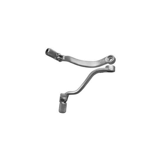 MC GEAR SHIFT LEVER KTM 400 / 450 / 520 / 525 '00-'06, SXF / EXCF 250 '06-'13, EXCF 350 '12-'16 (ALUMINUM) (FORGED) SILV