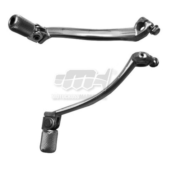 MC GEAR SHIFT LEVER YAMAHA YZF 250 '06-'13, WR 250F '07-'14, WR450F '07-'15 (ALUMINUM) SILVER, ALUMINUM END