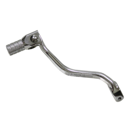 PSYCHIC GEAR SHIFT LEVER KAWASAKI KX 60 '83-03, 80/85 '83-23, 112 '22-23, 250 '83-86, 500 '87-93 ALUMINUM SILVER - REPLA