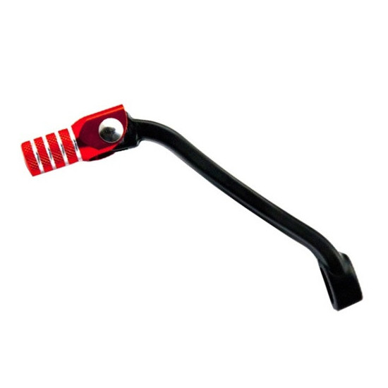 PSYCHIC GEAR SHIFT LEVER KTM 690 DUKE / SMC / SUPERMOTO ALUMINUM BLACK, ORANGE TIP (75034031000)