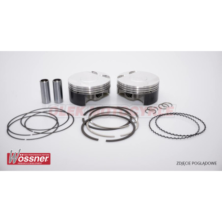 WOSSNER stūmoklių komplektas POLARIS (4T) RZR 1000 RANGER '14- (99,94mm) (HC 12:1+5,00)