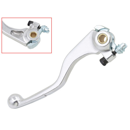 PSYCHINĖS SANKABOS SVIRTIS HONDA CRF 250 RWE '25, CRF 450 R/RX/RWE '21-'25, SIDABRINĖS SPALVOS (OEM: 53180-MKE-AF1)
