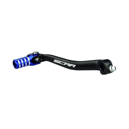 SCAR RACING GEAR SHIFT LEVER KAWASAKI KX 450 '19-'25, KX 450F '16-'18, KX 450X '21-'25 BLACK/BLUE