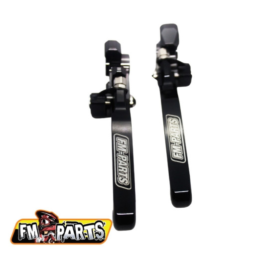FM-PARTS BRAKE AND CLUTCH LEVER KIT FOR KTM '15-'25 BREMBO BLACK