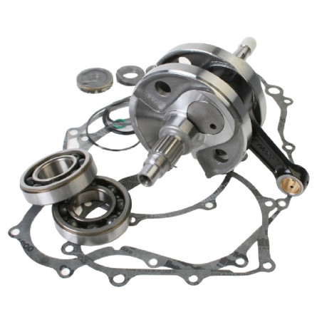 WISECO alkūninis velenas YAMAHA YZ 250F '03-'13 (su veleno guoliais ir riebokšliais, bei variklio apačios tarpinėmis) (HR4049)