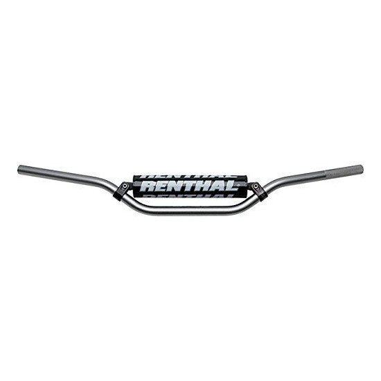 RENTHAL HANDLEBAR 7/8 INCH (22MM) MX HANDLEBAR TANIUM REED / WINDHAM PADDED COLOR TITANIUM WITH SPONGE