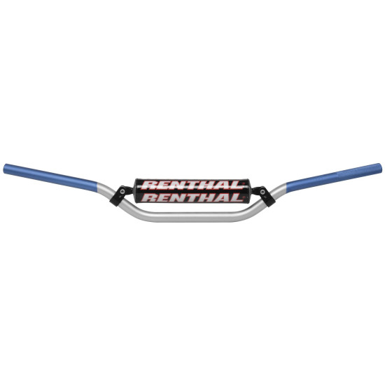 RENTHAL VAIRAS 7/8 COLIO (22 MM) MX VAIRAS SIDABRINIS / MĖLYNAS RC PAMINKŠTINTAS