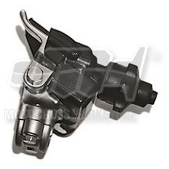 MC CLUTCH LEVER HANDLE WITH RUBBER GUARD AND DECOMPRESSOR HONDA CRF 250X '04-'18, CRF 450X '07-'16 (WITHOUT LEVER)