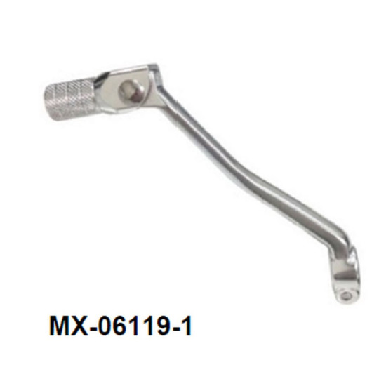PSYCHIC GEAR SHIFT LEVER KAWASAKI KLX 450 R '08-'09, KXF 450 '06-'08 (OEM: 13156-0067) (Forged ALUMINUM) SILVER COLOR (A