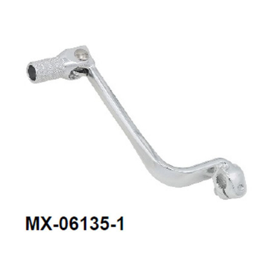 PSYCHIC GEAR SHIFT LEVER KAWASAKI KLX 110 '02-'04, SUZUKI DRZ 110 '02-'04 (OEM: 13156-1205) (FORGED ALUMINUM) SILVER (AN