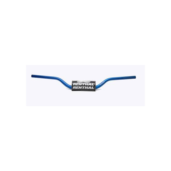 RENTHAL VAIRAS 1.1 / 8 COLIO (28.6MM) MX FATBAR VAIRAS MĖLYNAS YAMAHA YZ / YZF +7 MĖLYNAS SU KEMPINE