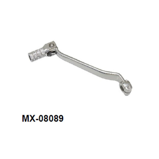 PSYCHIC GEAR SHIFT LEVER KAWASAKI KLX 250 '06-'07, '09-'20, KLX 300 '20-'23 (OEM: 13156-1480) (FORGED ALUMINUM) SILVER (