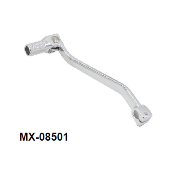 PSYCHIC GEAR SHIFT LEVER KAWASAKI KLX 250 D'TRACKER '08-'15 (OEM: 13242-0055) (FORGED ALUMINUM) SILVER (ANODIZED)
