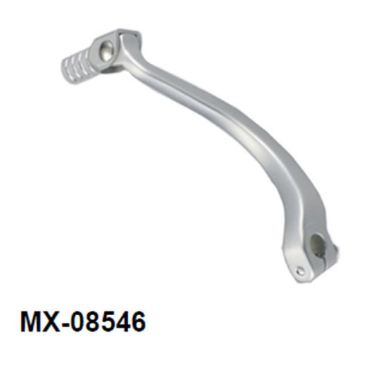 PSYCHIC GEAR SHIFT LEVER APRILIA RXV / SXV 450 / 550 '06-'09 (OEM: AP9100411) (FORGED ALUMINUM) COLOR SILVER (ANODIZED)
