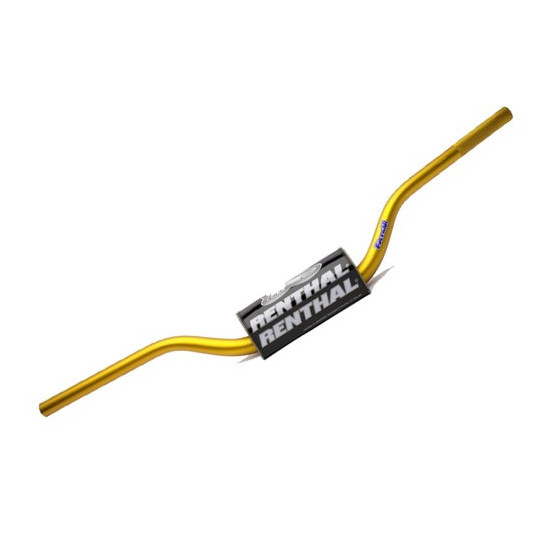 RENTHAL VAIRAS 1.1 / 8 COLIO (28.6MM) MX FATBAR VAIRAS AUKSINĖS SPALVOS HONDA CR / CRF, KAWASAKI KX / KXF AUKSINĖS SPALV
