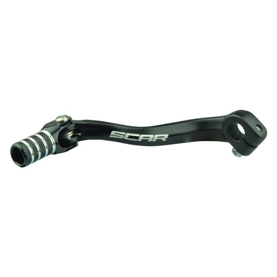 SCAR NAUJA LENKTYNINĖ PAVARŲ PERJUNGIMO SVIRTIS HONDA CRF 250R '04-'09, CRF 250X '04-'19 JUODAS ANTGALIS