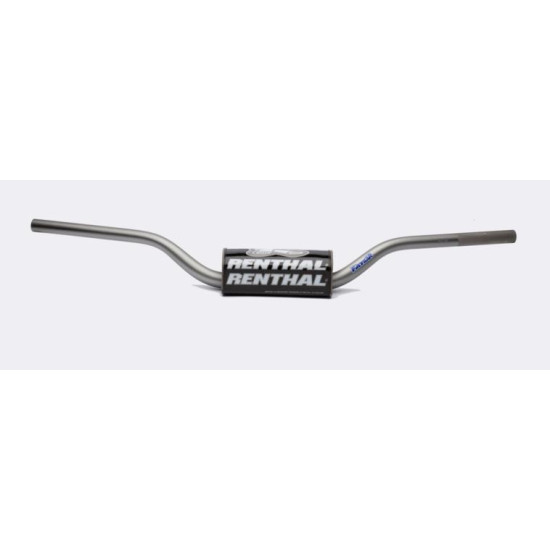 RENTHAL VAIRAS 1.1/8 COLIO (28.6MM) MX FATBAR VAIRAS TANIUM CR HIGH / RICKY JOHNSON TITANIUM SPALVOS SU KEMPINE