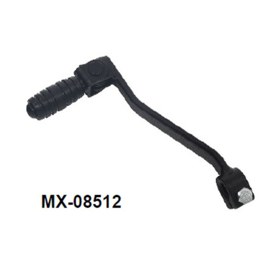 PSYCHINĖ PAVARŲ PERJUNGIMO SVIRTIS HONDA XL 125 / 185 '79-'83 (OEM: 24700-437-000) (PLIENINĖ) JUODA