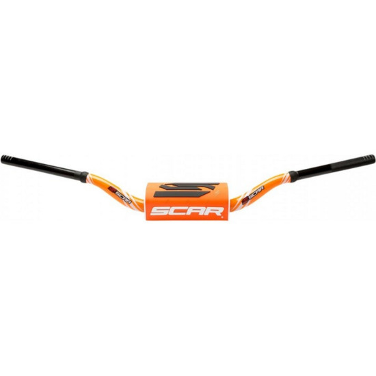 SCAR RACING VAIRAS 28,6 MM MODELIS MCGRATH / TRUMPA SPALVA JUODA / ORANŽINĖ KEMPINĖS SPALVA JUODA / ORANŽINĖ / BALTA