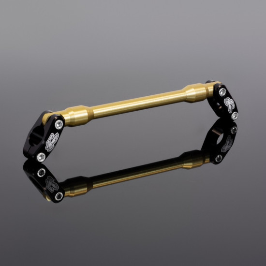 RENTHAL 7/8 INCH (22MM) ROAD BAR CROSS BRACE SET GOLD