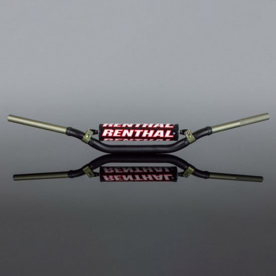 RENTHAL HANDLEBAR 1.1/8 INCH (28.6MM) MX TWINWALL 991 HANDLEBAR BLACK KTM SX / SX-F '09-'12 SUZUKI RM / RMZ '06-'13 YAMA