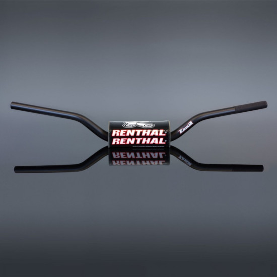 RENTHAL HANDLEBAR 1.1 / 8 INCH (28.6MM) MX FATBAR HANDLEBAR BLACK KTM / GAS GAS / HUSQVARNA '21- PADDED BLACK WITH SPONG