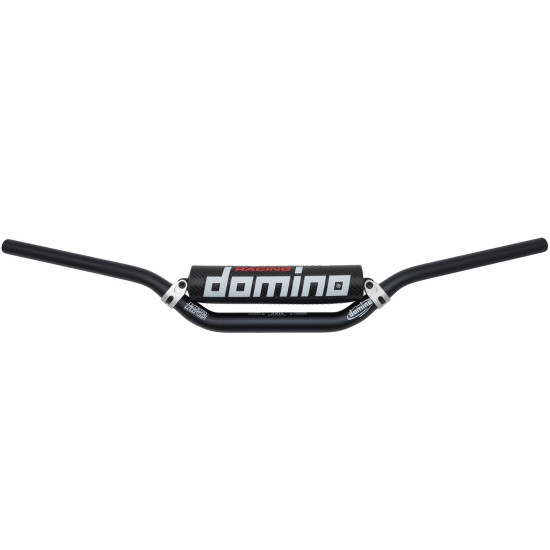 DOMINO ALUMINUM HANDLEBAR (ERGAL 7075) FATBAR 28MM HIGH (997) WITH CROSSBAR BLACK
