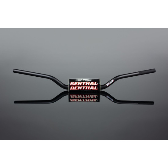 RENTHAL HANDLEBAR 1.1/8 INCH (28.6MM) MX FATBAR HANDLEBAR BLACK ELI TOMAC BLACK WITH SPONGE