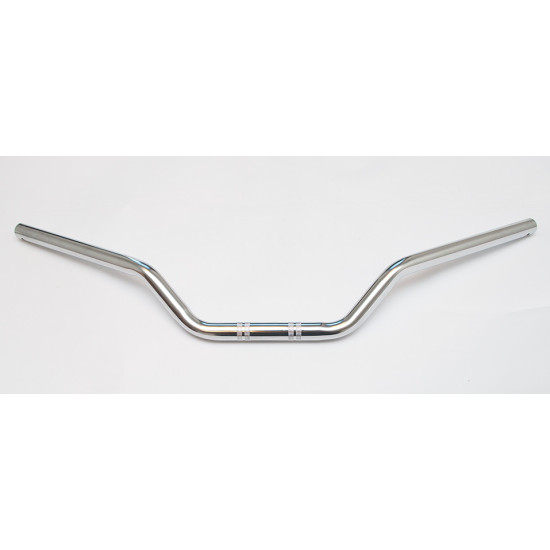 BIKETEC CHROME HANDLEBAR UNIVERSAL 22MM (700MM WIDTH)
