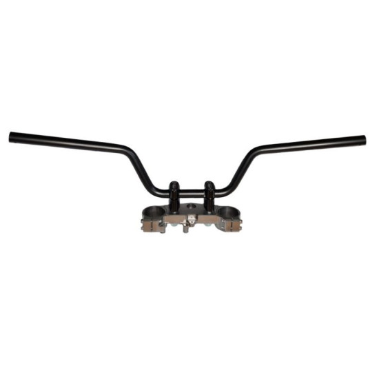 BIKETEC PLIENINIS VAIRAS HONDA CB 400 X (2013-2019), CB 500 X (2013-2018) JUODAS (OEM MODELIS: 53100-MGZ-J80ZA), (230306