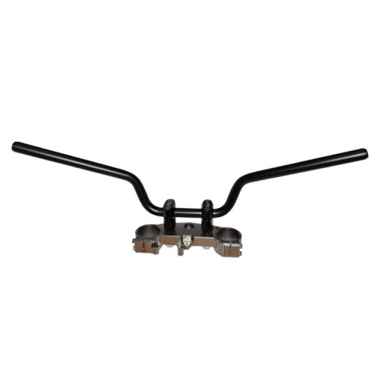 BIKETEC STEEL HANDLEBAR KAWASAKI ER 6 (2009-2011) BLACK (OEM PATTERN: 46003-0152-10),(2304050000)