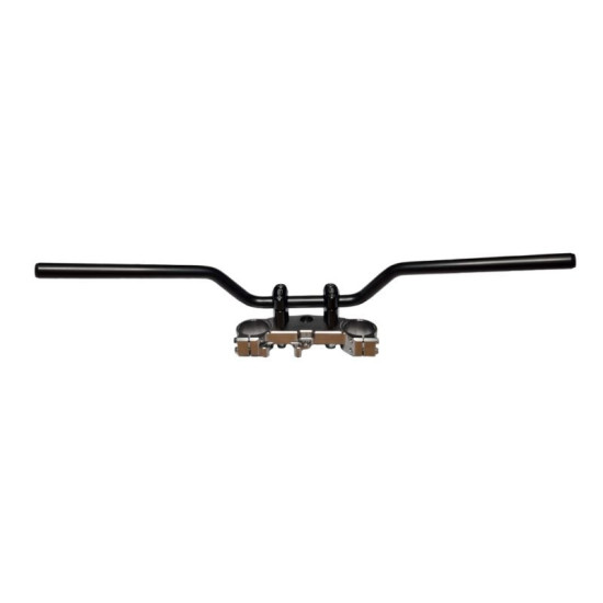 BIKETEC PLIENINIS VAIRAS KAWASAKI Z 900 (2017-2019) JUODAS (OEM MODELIS: 46003-0673-18R), (2304010000)