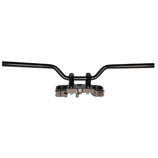 BIKETEC STEEL HANDLEBAR SUZUKI GSX-S 125 (2018-2019) BLACK (OEM PATTERN: 56111-23K00),(2306040000)