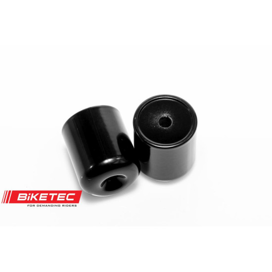 BIKETEC SUZUKI HANDLEBAR ENDS / WEIGHTS (SEE ADDITIONAL DESCRIPTION) BLACK 2406010000