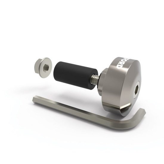 OXFORD BARENDS STEERING WHEEL WEIGHTS 1 SILVER SET