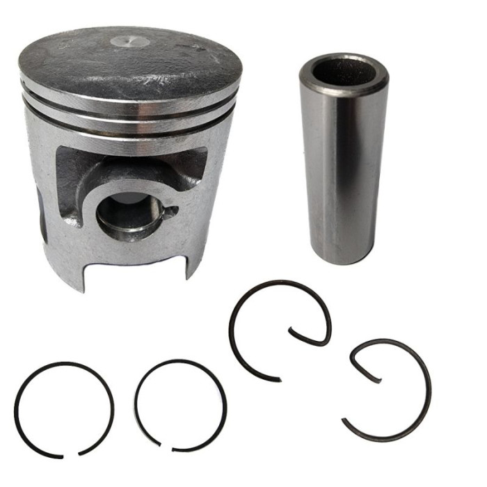 piston YAMAHA DT 125 MX (air-cooled) (57.50 mm)
