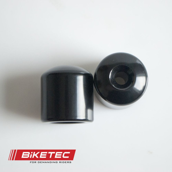 BIKETEC KAWASAKI HANDLEBAR ENDS / WEIGHTS (SEE ADDITIONAL DESCRIPTION) BLACK 2404030000, OEM: 13042-0710