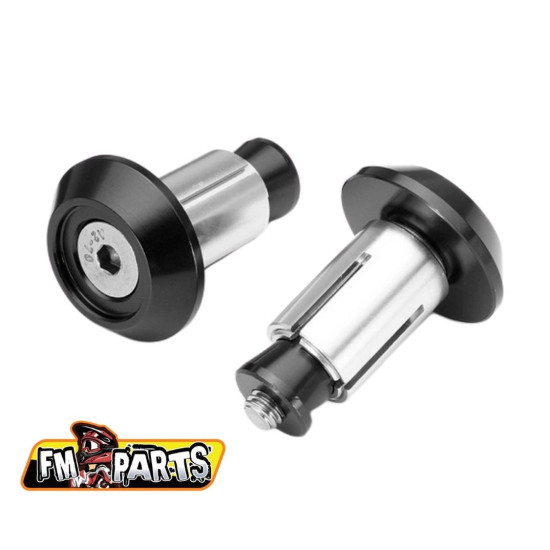 FM-PARTS VAIRO GALAI / ALIUMINIO KAIŠČIAI JUODI