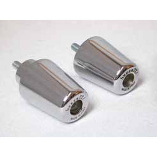 BUZZETTI HANDLEBAR ENDS / WEIGHTS DIAMETER 40MM X 32MM CHROME COLOR