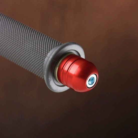 RENTHAL STEERING TIPS/WEIGHTS RED