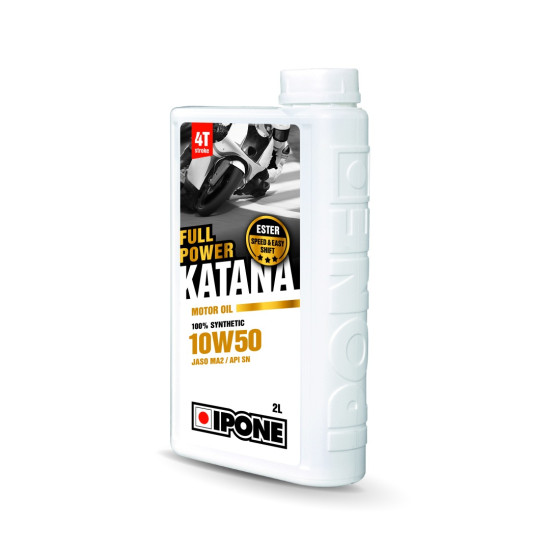 IPONE FULL POWER KATANA 10W50 oil 100% synthetic 2L (additive, MA2)