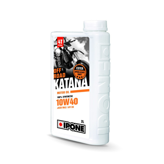 IPONE KATANA OFF ROAD 10W40 oil 100% synthetic 2L (additive, MA2)