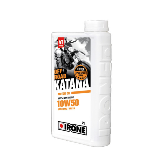 IPONE KATANA OFF ROAD 10W50 oil 100% synthetic 2L (additive, MA2)