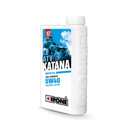 IPONE KATANA ATV 5W40 100% synthetic oil 2L (additive, MA2) (8)