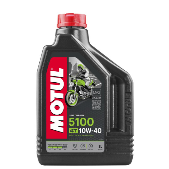 MOTUL engine oil 5100 4T additive 10W40 2L